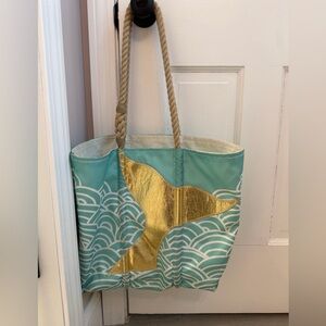 Sea Bags Whale Tail Tote Bag